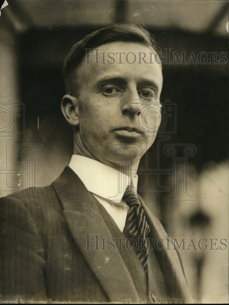 1923 Press Photo Alan T. Hurd United States Vice Counsul At Birmingham England - Historic Images