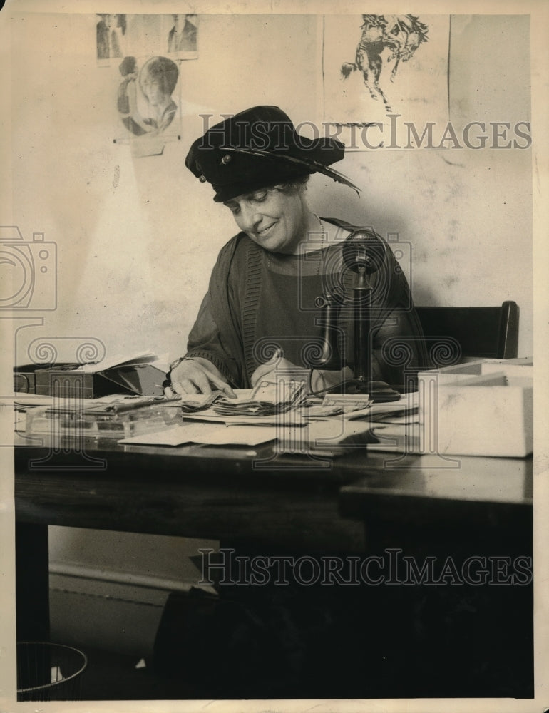 1922 Press Photo Mrs. William Pierson Hamilton, New York socialite