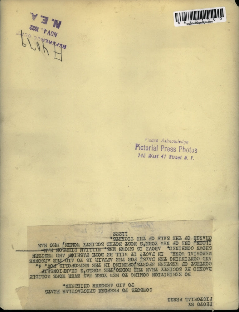 1922 Press Photo Mrs. William Pierson Hamilton, New York socialite