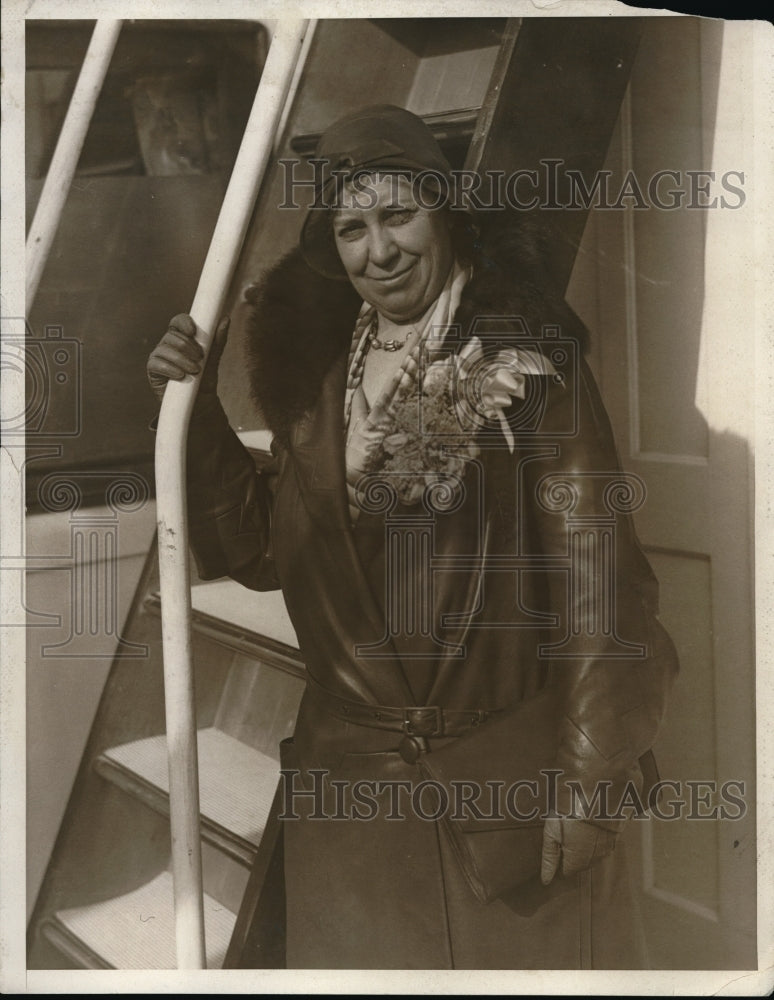 1930 Press Photo Miss Josephine A Wright of Toronto Canada