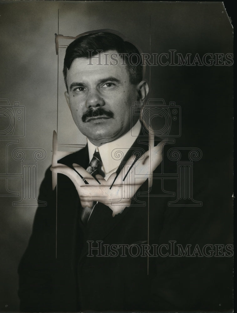 1932 Press Photo Reverend S. Laky