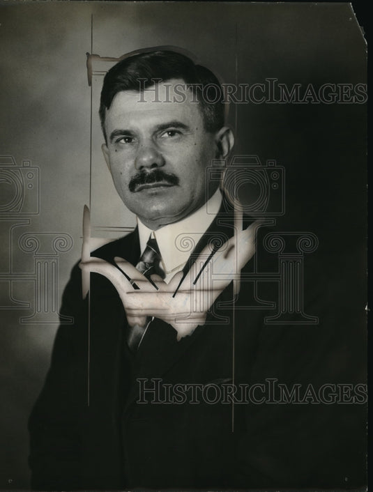 1932 Press Photo Reverend S. Laky