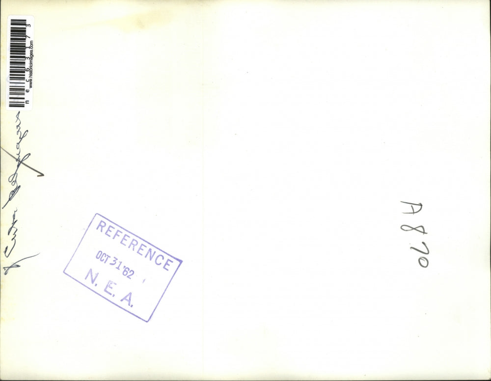 1962 Press Photo Miami's Refugee Cuban Colony Church Mass