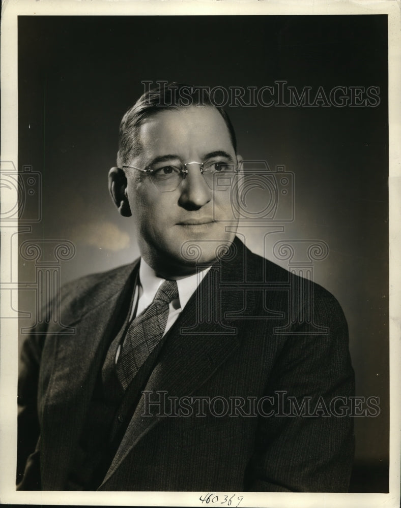 1938 Press Photo Herman Weckler's appointment as Vice Pres of Chrys Ler Corp.