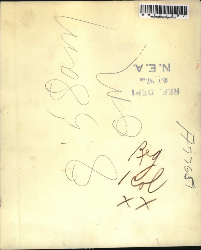 1947 Press Photo Daniel Waisbrot, 13, held for convalescent home fire