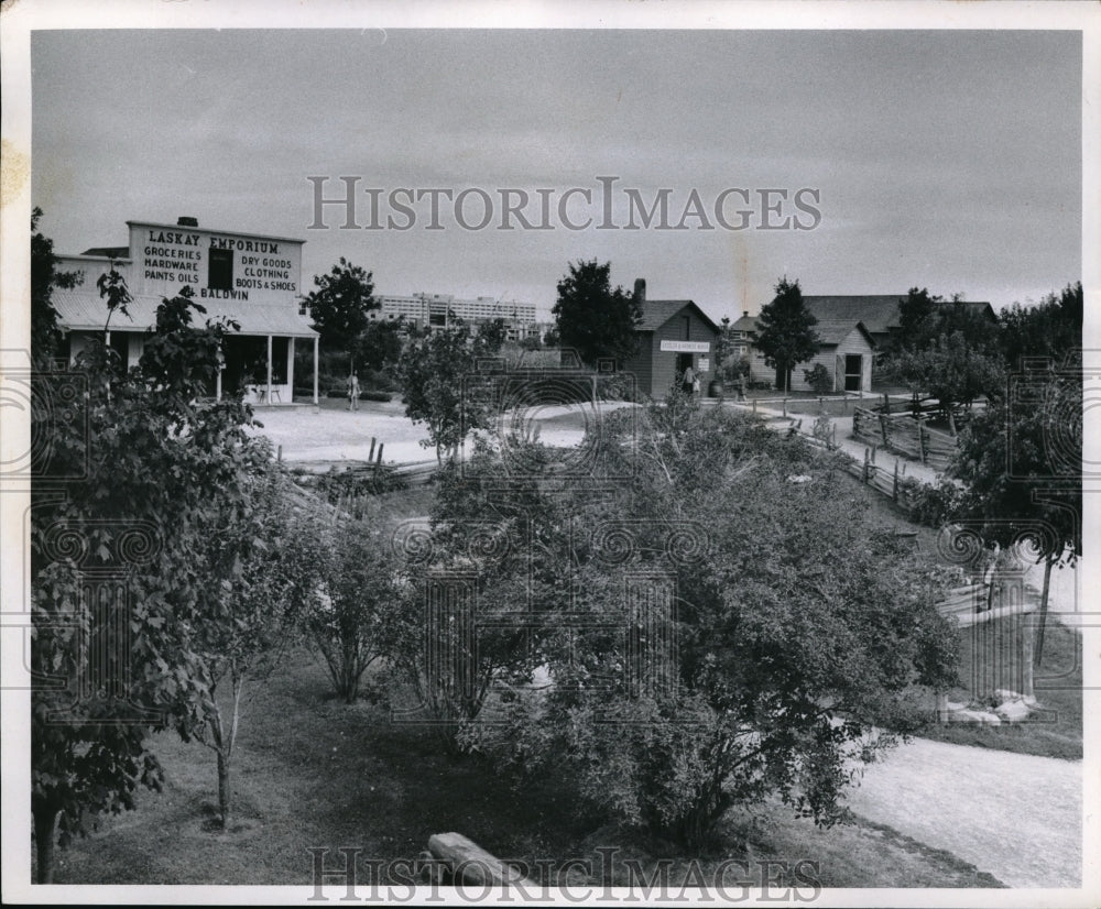 1970 Press Photo Black Creek village in Ontario, Canada- Historic Images