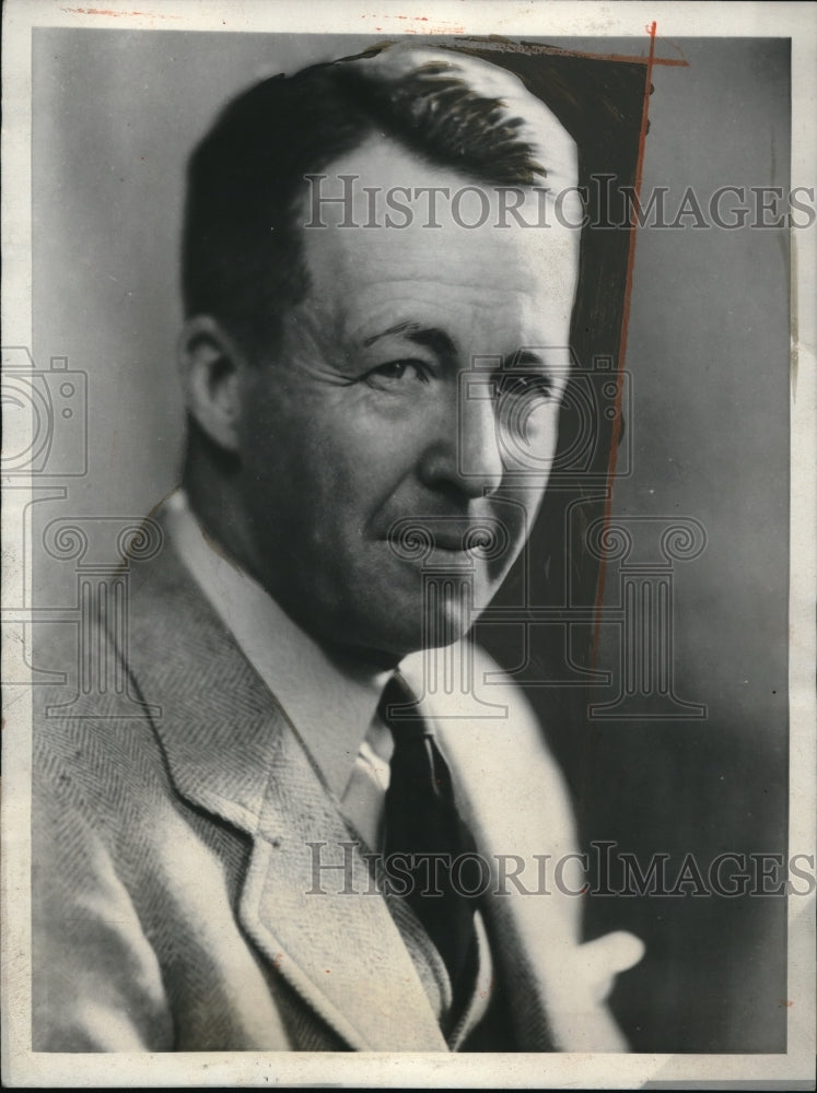 1931 Press Photo Brid. Gen. George E Leach of the Minnesota National guard has
