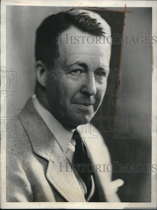 1931 Press Photo Brid. Gen. George E Leach of the Minnesota National guard has
