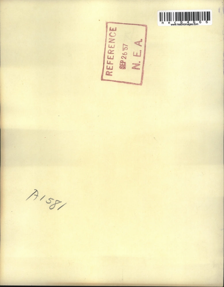 1957 Press Photo Neil McElroy, assistant Oliver Gale, casting their special election ballot