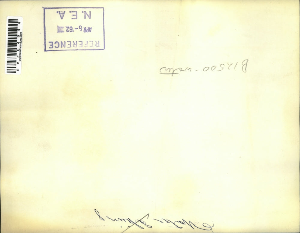 1962 Press Photo Detroit, Mich. Water skier on the Detroit river in cold weather