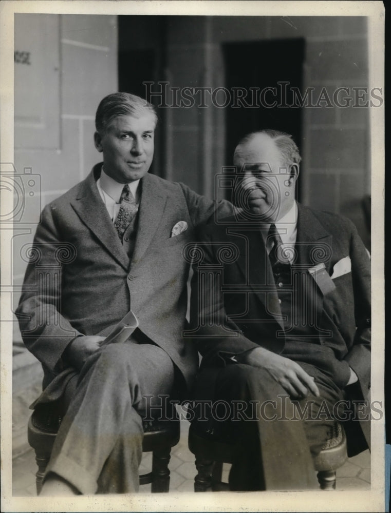 Load image into Gallery viewer, 1926 Press Photo Philadelphia, Pa Hotel Bellevue FN Shepherd and CB Hazelwood

