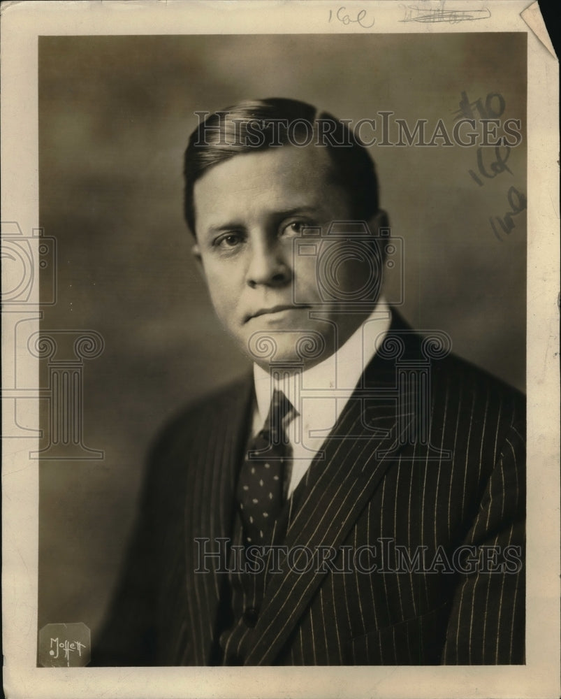 1923 Press Photo Dr G C Robinson of Cleveland, Ohio
