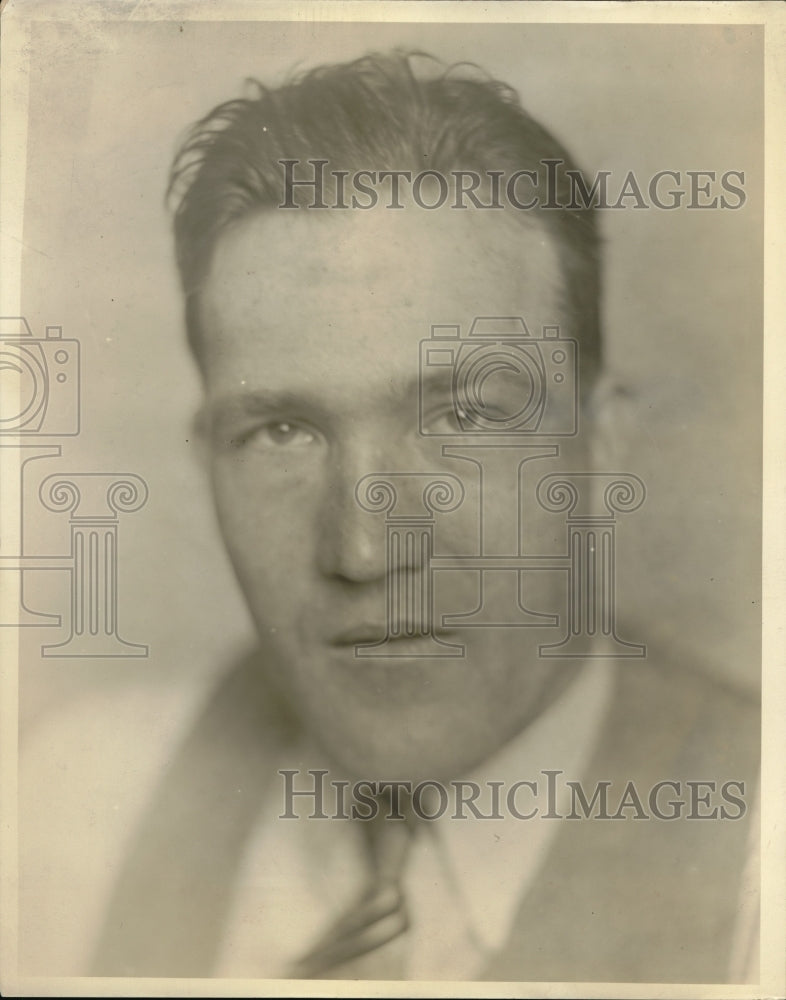 1929 Press Photo Photographer Ray - nec65288