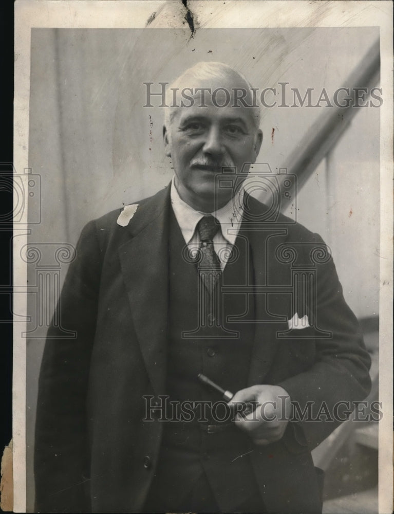 1923 Press Photo Sir Henry H. Deterding- Historic Images