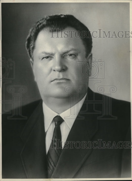 1956 Press Photo AI Kirichenko of Russia- Historic Images