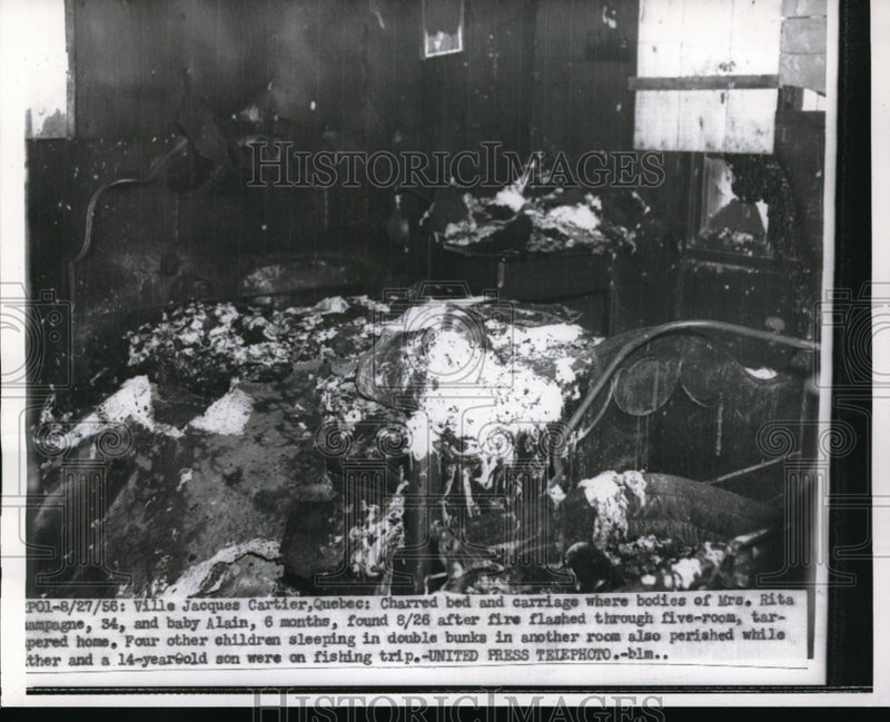 Load image into Gallery viewer, 1956 Press Photo Villa Jacques Cartier Quebec Mrs Rita
