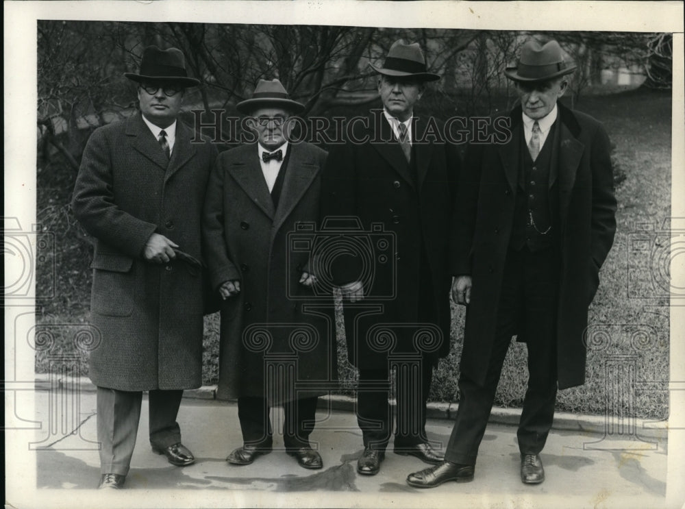 1927 Press Photo L Palmer G Putnam E O'Neill S Thompson American Farm Bureau