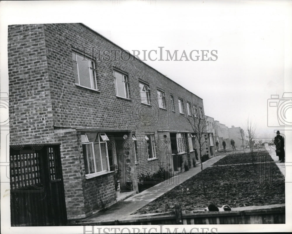 1942 Press Photo England Town of Coventry Air Blast - Historic Images