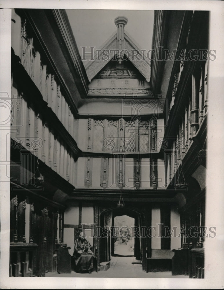 1940 Press Photo Coventry England St. Michaels Cathedral Fords hospital for wome- Historic Images