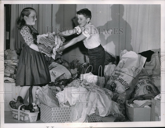 1960 Press Photo Susan Cameron and Ronald Volanti of Warnsville Hgts, Ohi