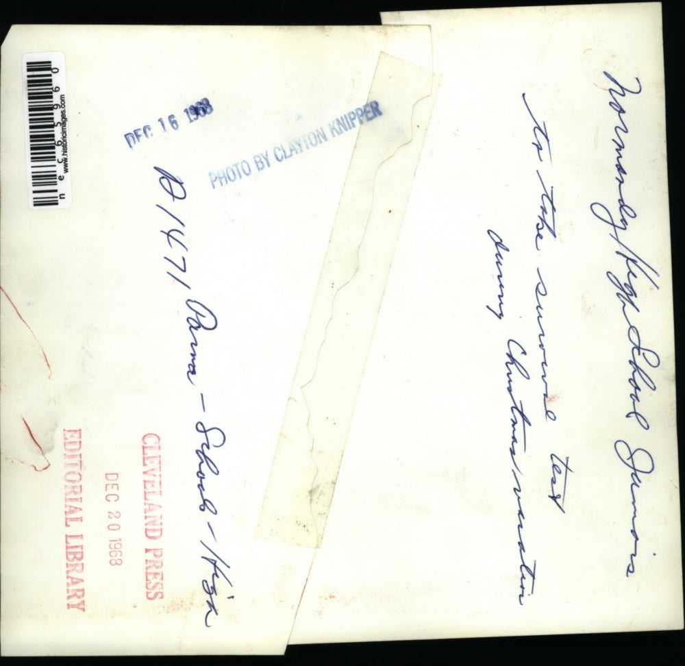 1968 Press Photo Normandy HS juniors on Christmas vacation - nec65960