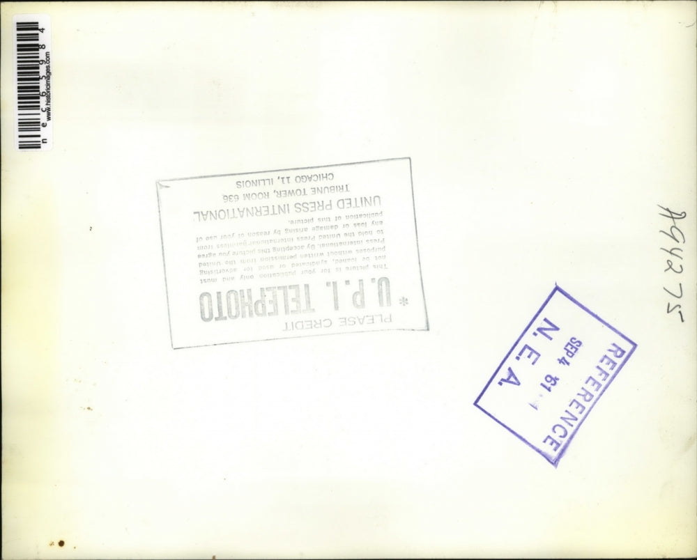 1961 Press Photo Wisconsin Dells, Wis Sheriffs with suspect Larry J Fletcher incustody