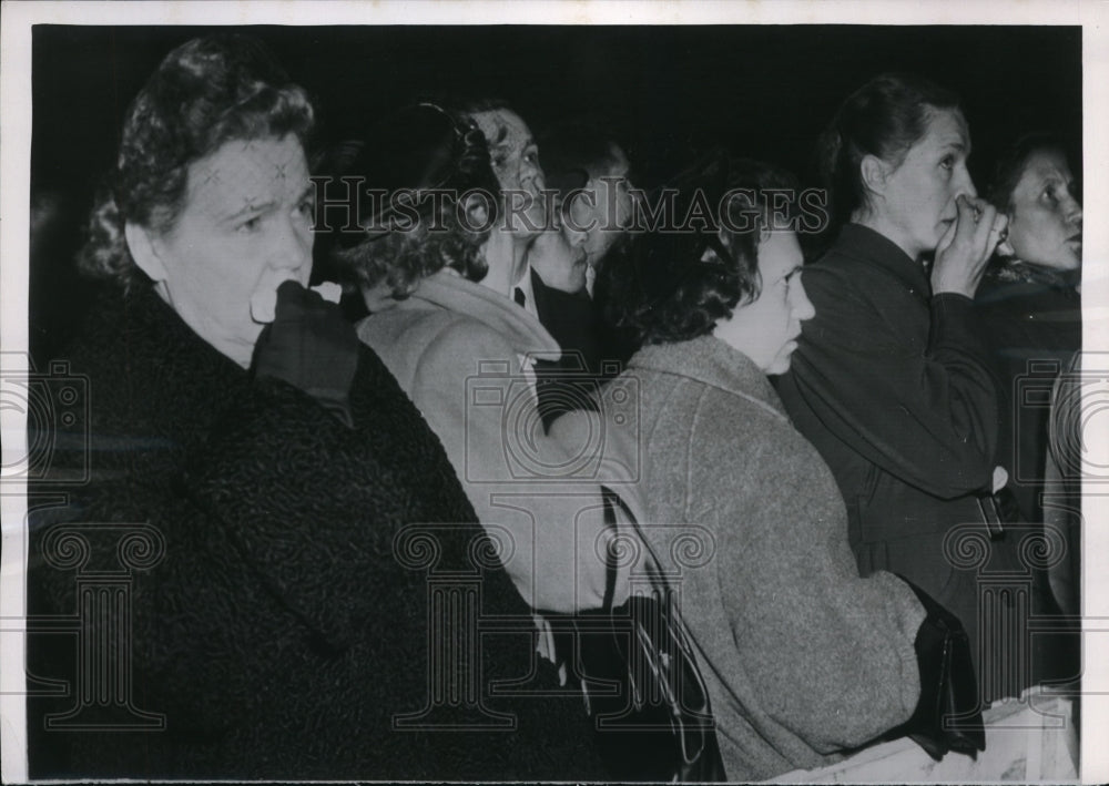 1954 Press Photo New York women Soviet Delegation staff, body of Andrel