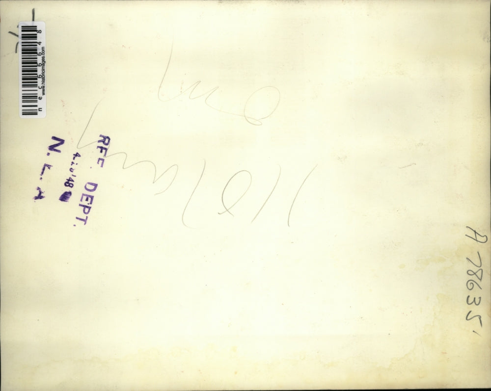 1948 Press PhotoDenver, Colo. Olaf Woods & Eunice Wales jailed for theft