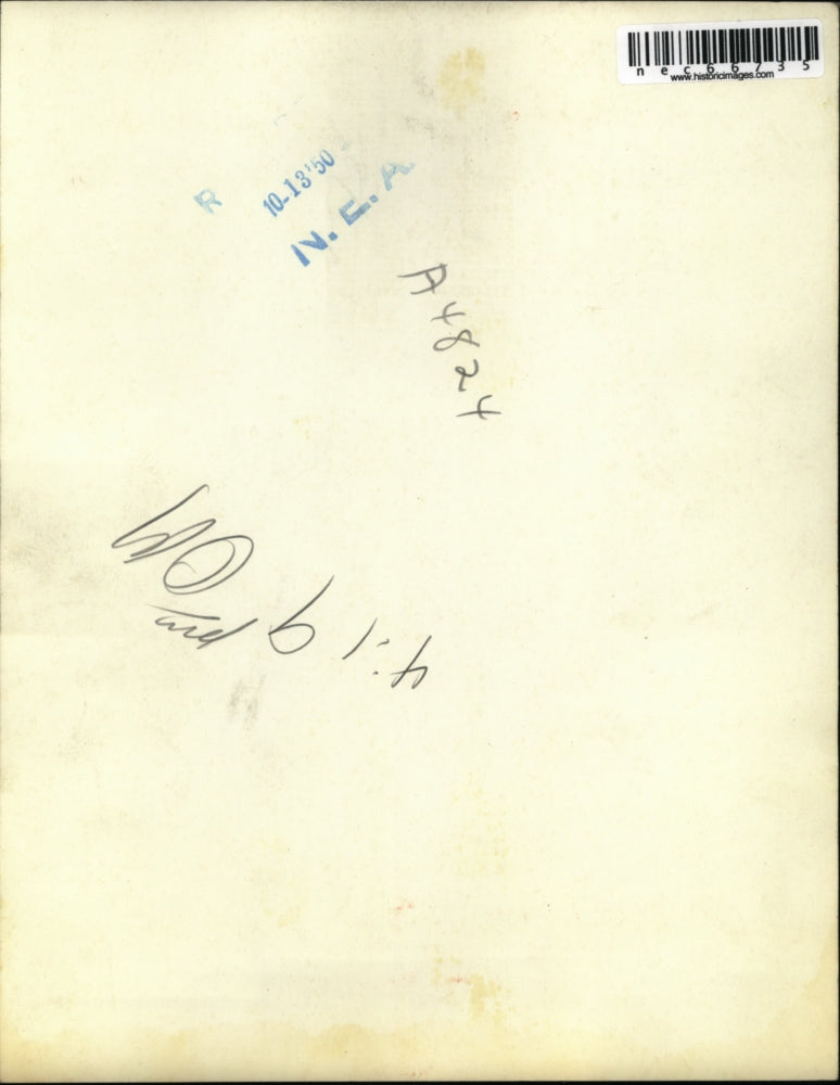 1950 Press PhotoChimney At Vanadium Corp Of America Plant Crashed Down