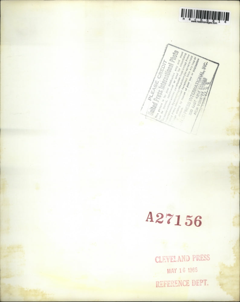 1966 Press Photo Arlington, Va wedding of James Langdon and Joanne Field