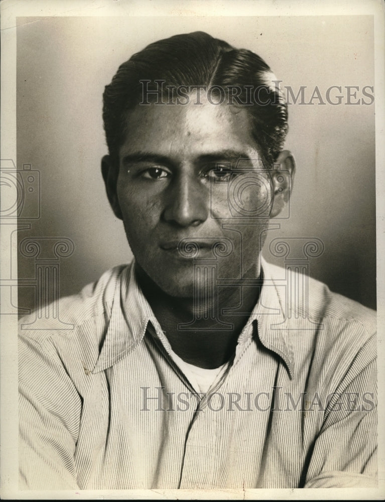 1934 Press Photo Mr Carlos Lopez - nec66822