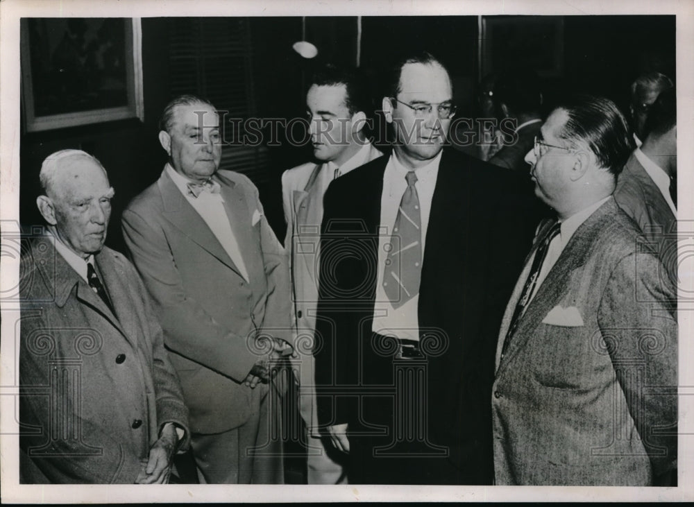 1951 Press Photo American Legion Club Executives in New York - nec67063