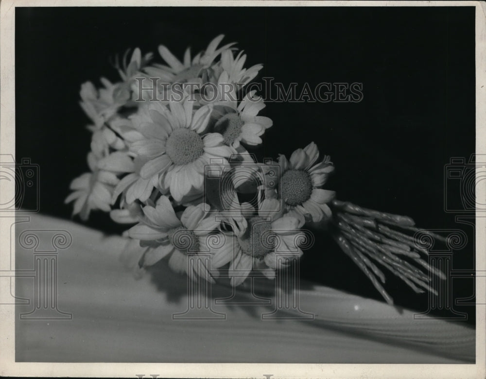 1939 Press Photo A flower display in a home - nec67102