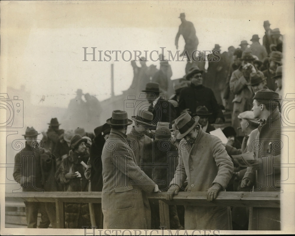 1926 Press Photo MIT demonstration &amp; tear gas to quell rioting at field day- Historic Images