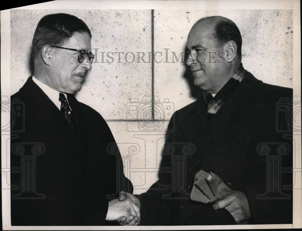 1940 Press Photo Venezuelan Ambassador Dr Don Didsenes Escalante - nec67490