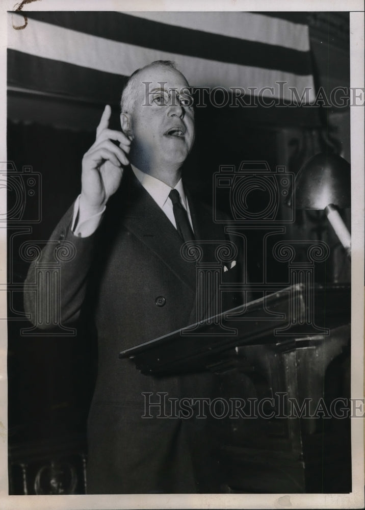1937 Press PhotoNathan Straus, new Fed Housing Authority admin - nec67524