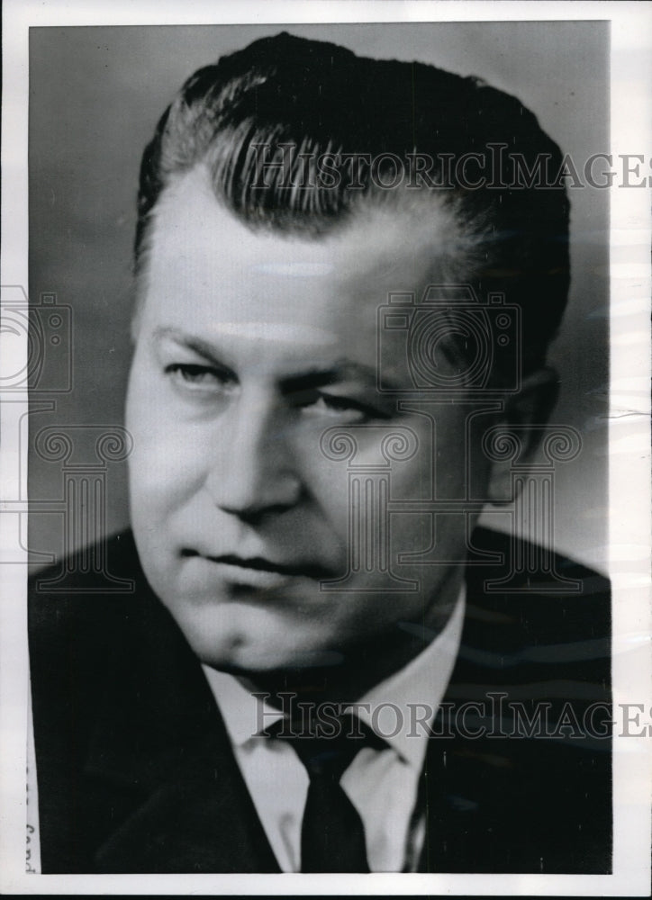 1969 Press Photo Prague, Czech Deputy Premier Peter Colotka