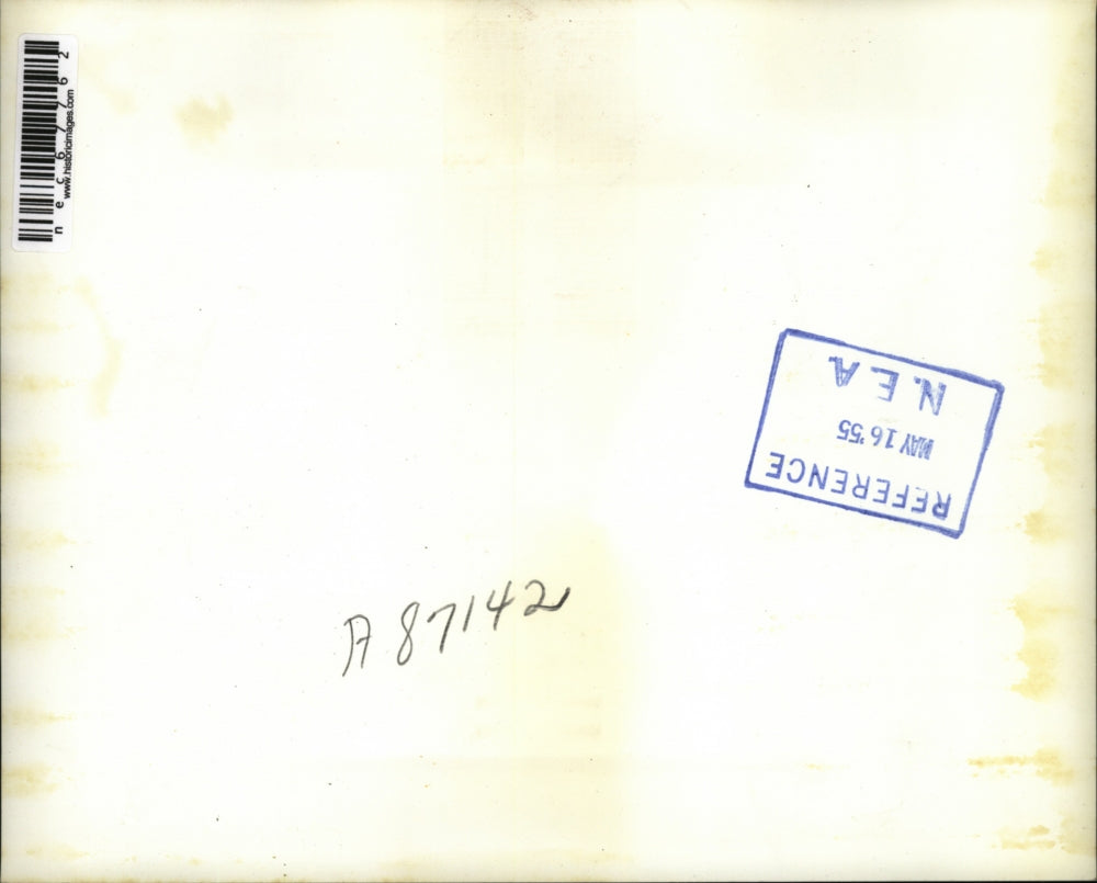 1955 Press Photo Thomas McNiece, New York Attorney delivering opening speech