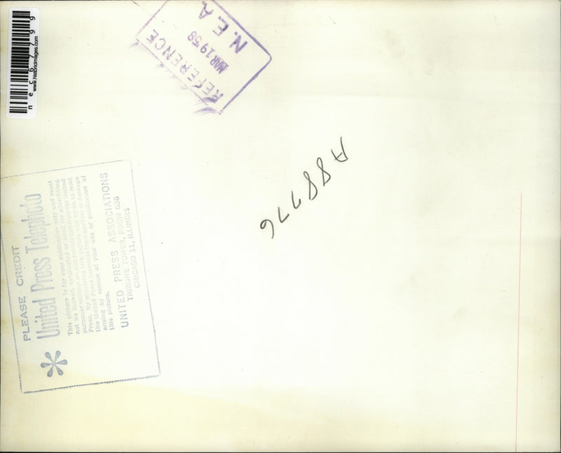 Load image into Gallery viewer, 1958 Press PhotoRep Phil Weaver &amp; Rep AL Miller Nebraska Republicans
