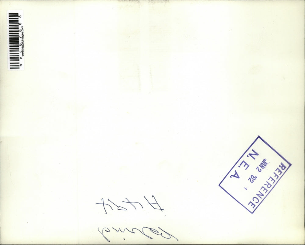 1961 Press Photo A blind boy as he reacher out a christmas ball