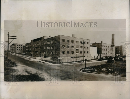 1935 Press Photo General view of the housing development at Philadelphia- Historic Images