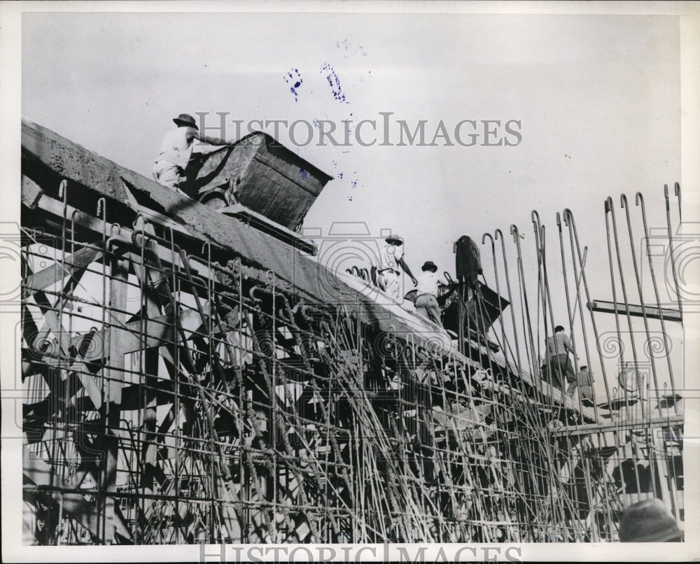1946 Press Photo General view of the volta rotonda in Brazil - nec67896