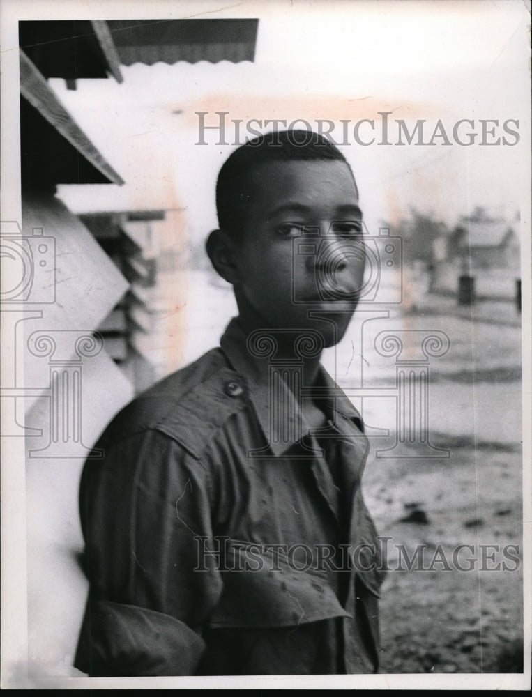 1966 Press Photo Terry Allen Son Of Mr And Mrs Felix Allen - Historic Images