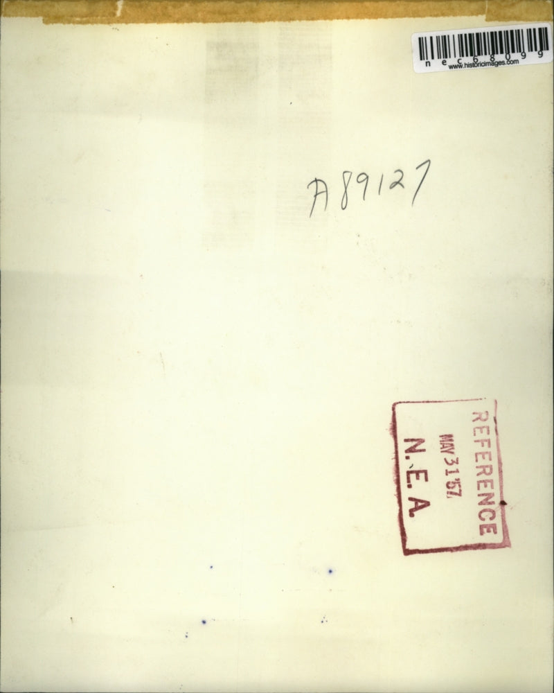 1957 Press Photo Cinncinati, Ohio Mrs Mary Watson, husband killed his mom