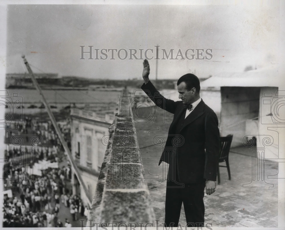 1933 Press PhotoJefferson Caffery, rep of Pres Roosevelt in Cuba