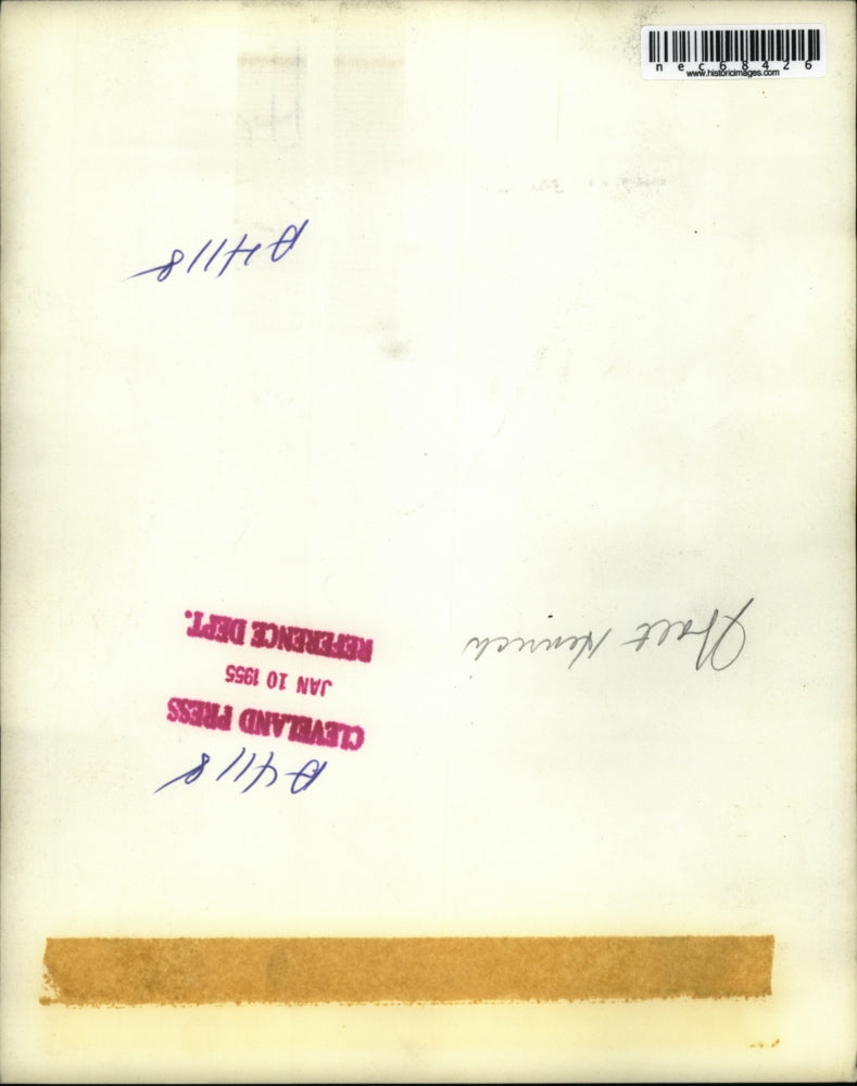 1955 Press Photo Walt Henrick