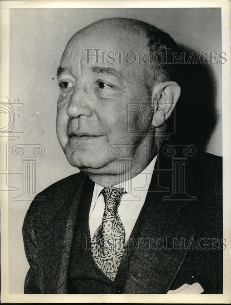 1948 Press Photo Martin F Huberth President Of AMerican Newspapers- Historic Images