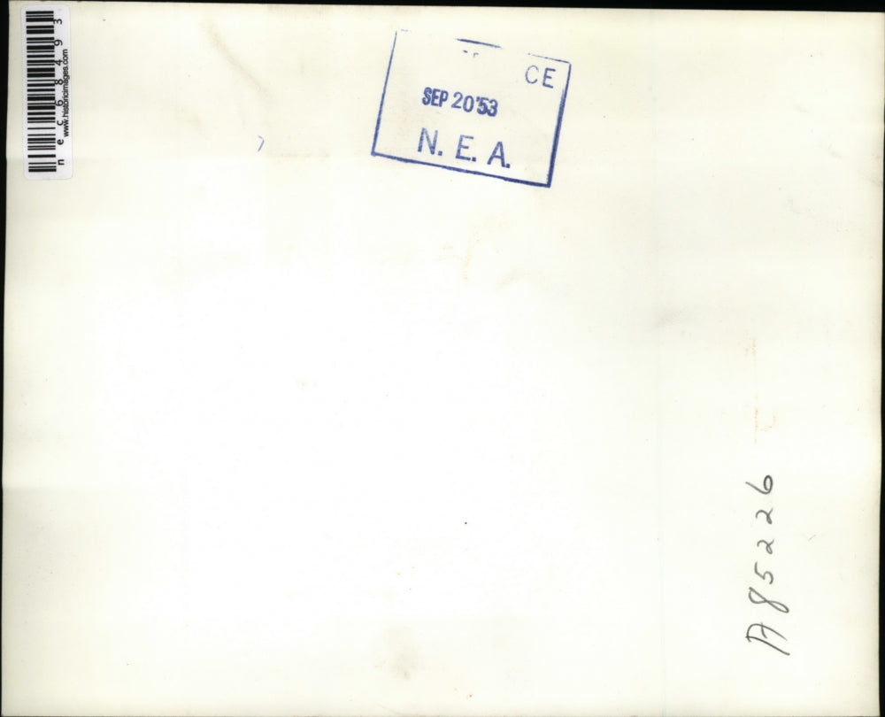 1953 Press Photo Mrs. F. Peavey as she addressed her speech