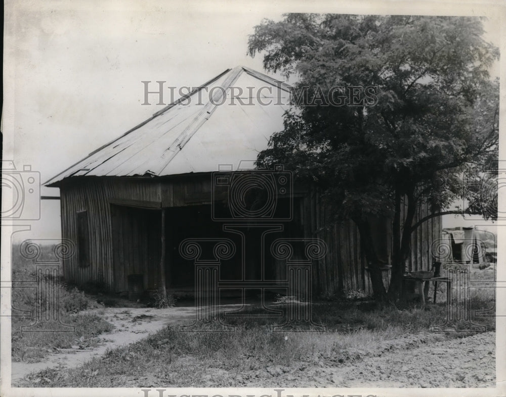1943 Press Photo General photo of the workers houses - nec68633