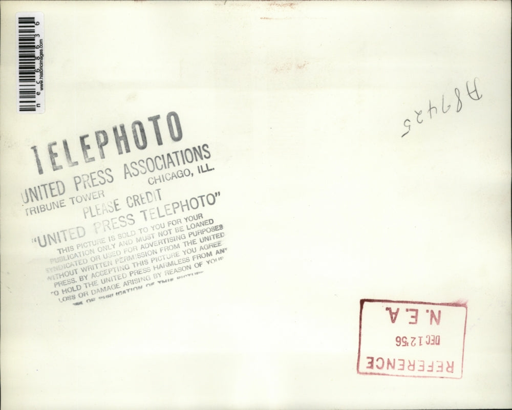 1956 Press Photo William McCall during election - nec68636